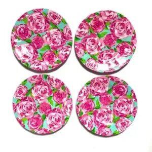NWOT Hard to Find Pattern: Lilly Pulitzer Melamine Plates in First Impression